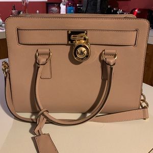 Mauve Hamilton Michael Kors Purse